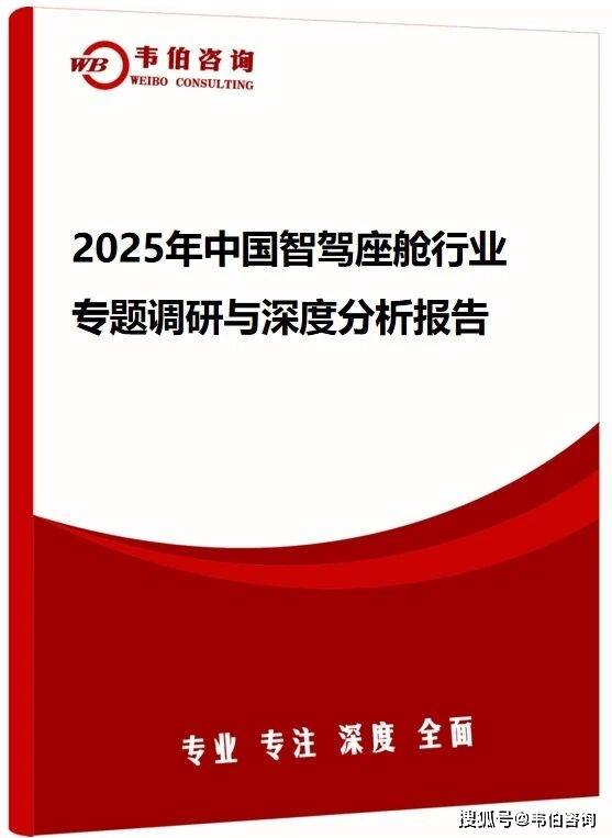 韦伯咨询：2025年中国智驾座舱行业专题调研与深度分析报告